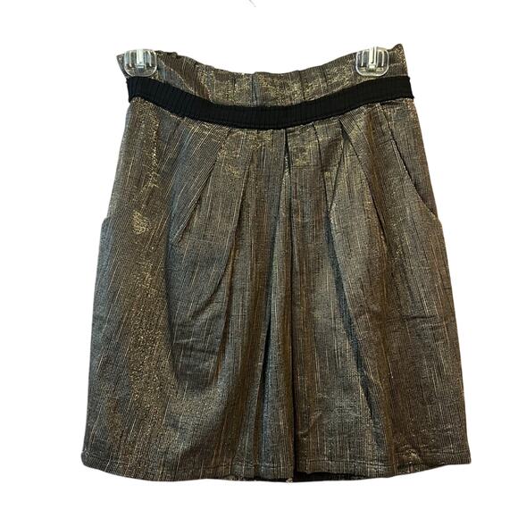 Staring at Stars Dresses & Skirts - staring at stars Anthropologie metallic lined skirt Women’s size medium
